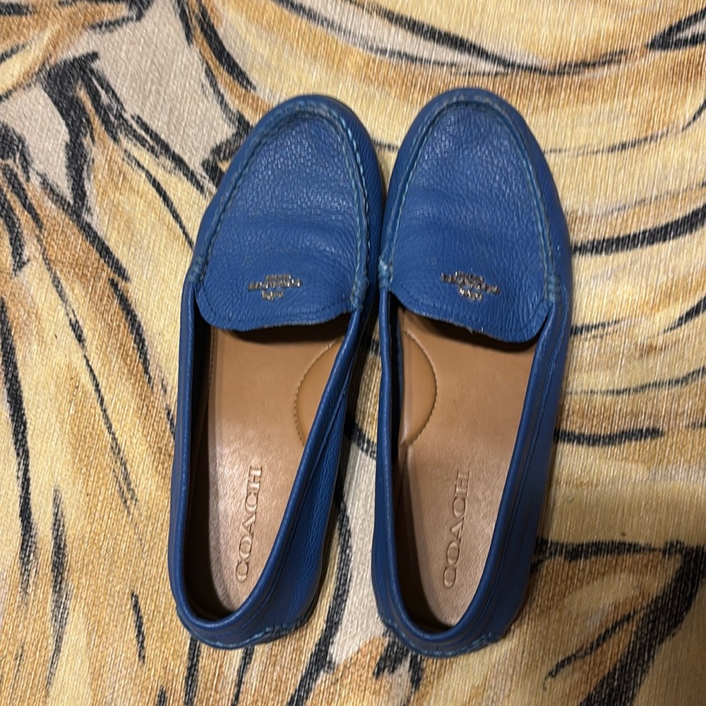 Blue! Coach Loafers